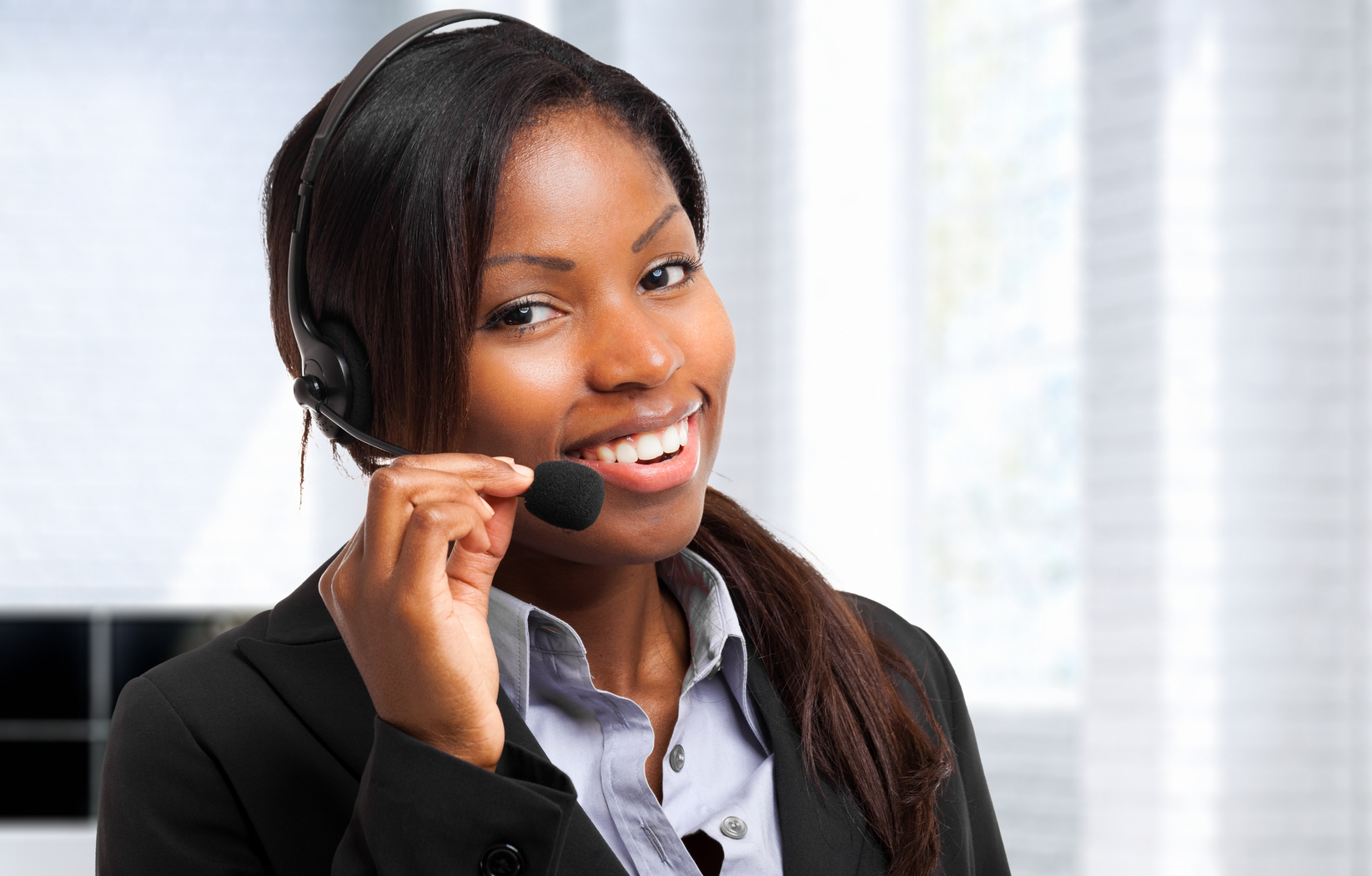 African Call Center Operator